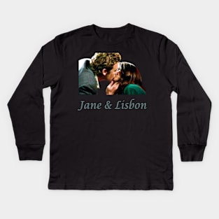 Jane and Lisbon | The Mentalist Kids Long Sleeve T-Shirt